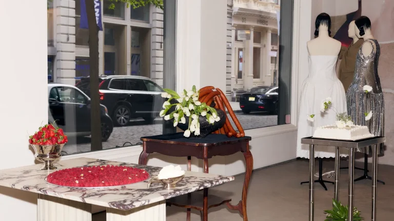 Simone Rocha Celebrated Her Latest Crocs Collaboration in SoHo With Champagne and Vanilla Cake