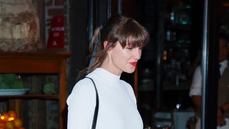 Taylor Swift Swaps Her Favorite LBD for a Bridal LWD