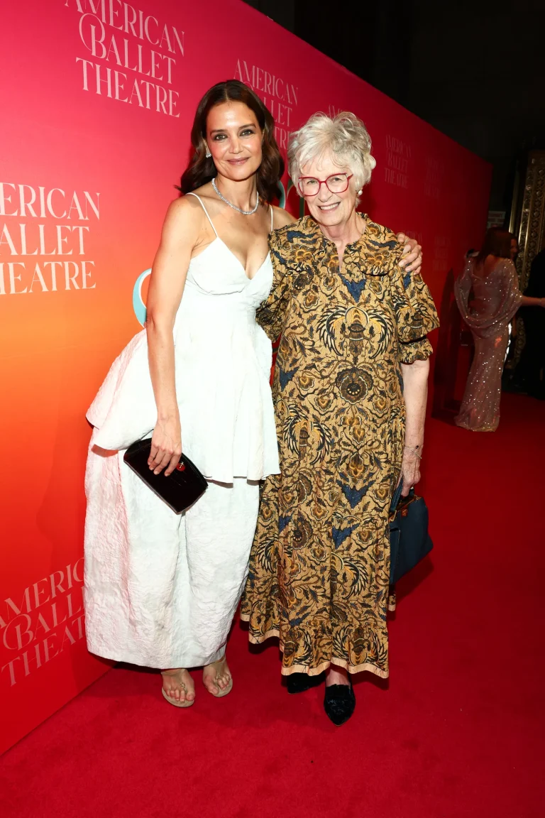 Katie Holmes Saw the Peplum Comeback and Did It Her Way