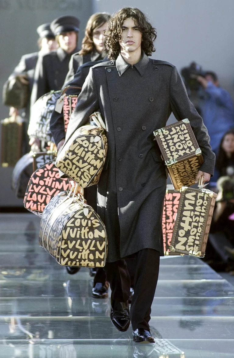 How a 1984 Keith Haring-Graffitied Suitcase Inspired Louis Vuitton’s Resort 2027 Collection