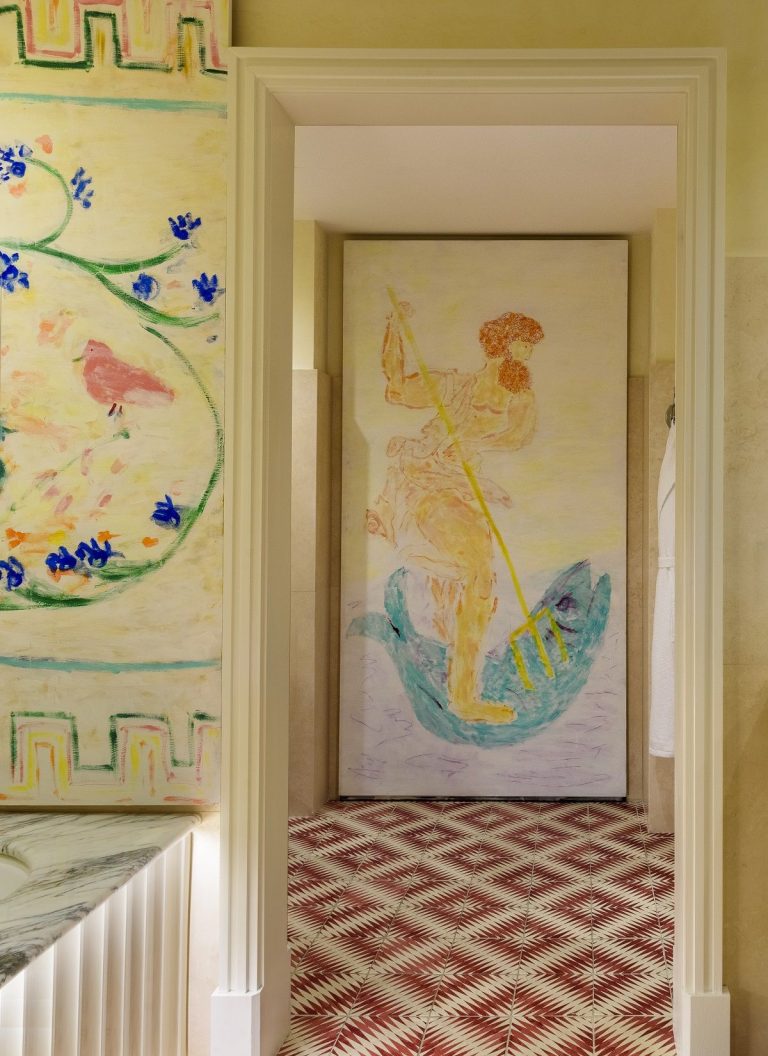 This Casa Monti Roma Suite Is a Wall Drawing Fantasy