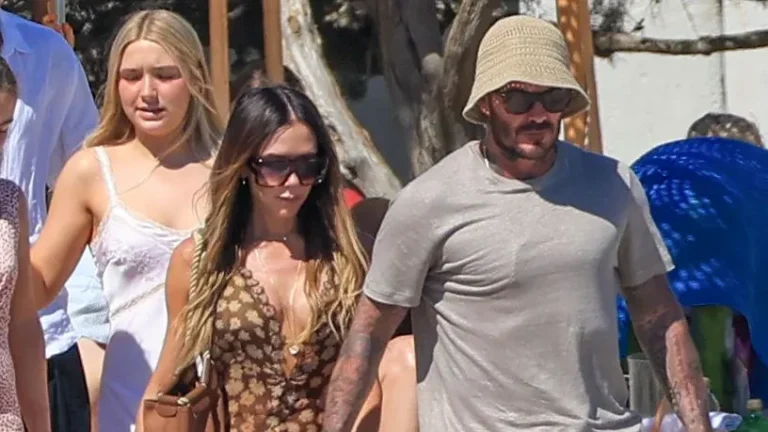 Victoria and David Beckham Switch Up Their Style For Summer Vacation