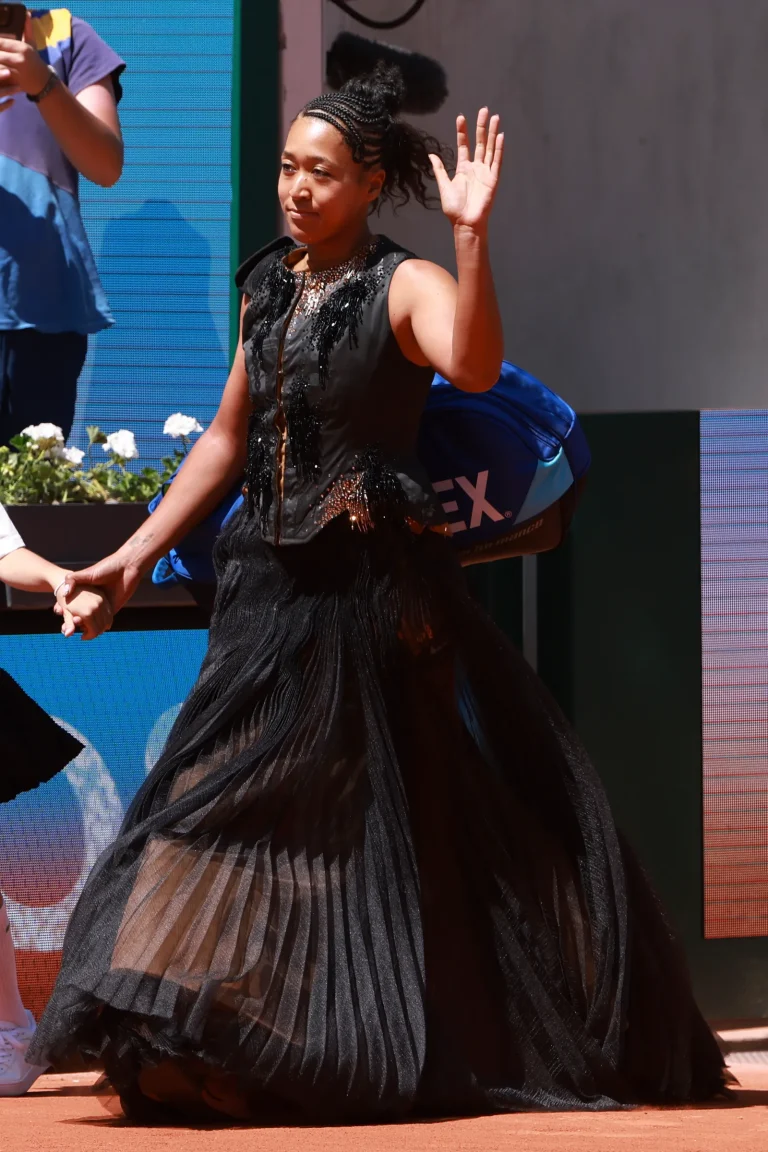 Naomi Osaka Makes a Grand (Slam) Entrance at the 2026 French Open Naomi Osaka Makes a Grand (Slam) Entrance at the 2026 French Open