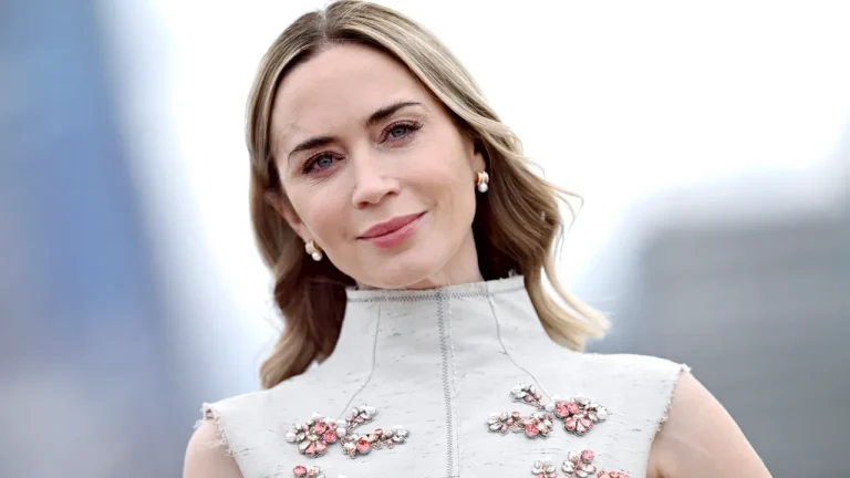 Emily Blunt Is Taking One of the Springiest Nail Colors Into Summer—See the Photos