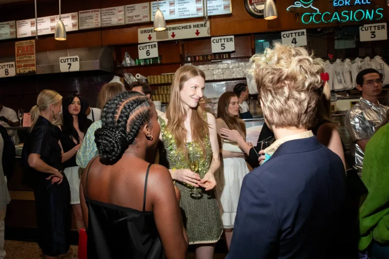 Prada Took Over Katz’s Deli for Pastrami Sandwiches, Caviar, and Dancing Prada Took Over Katz’s Deli for Pastrami Sandwiches, Caviar, and Dancing