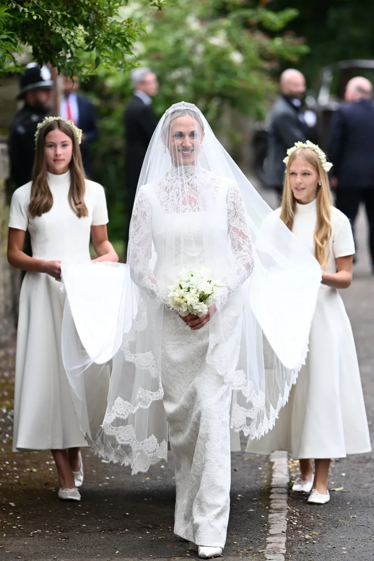 Harriet Sperling Wears Emilia Wickstead To Marry Peter Phillips Among Royals in Gloucestershire Harriet Sperling Wears Emilia Wickstead To Marry Peter Phillips Among Royals in Gloucestershire