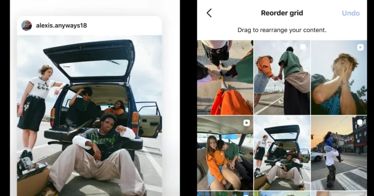 Instagram is finally letting everyone reorganize their profile grid