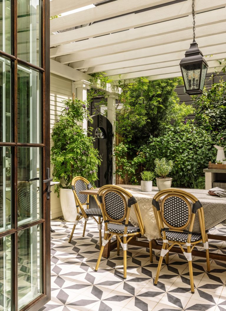 This Romantic Courtyard Garden Renovation Used to Be ‘More of a Hill’