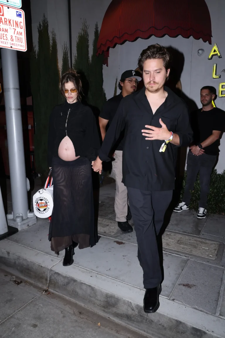 Barbara Palvin Nails Sporty Maternity Style at a World Cup Party Barbara Palvin Nails Sporty Maternity Style at a World Cup Party