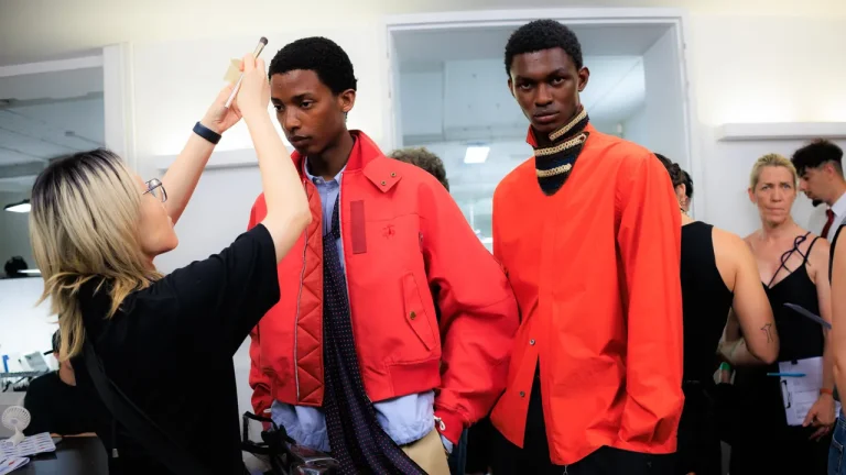 The Best Backstage Photos from the Spring 2027 Menswear Shows in Paris