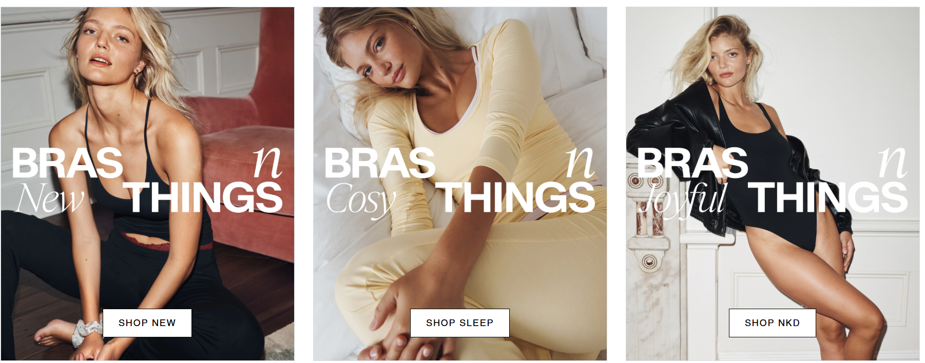 Bras N Things official collection highlights