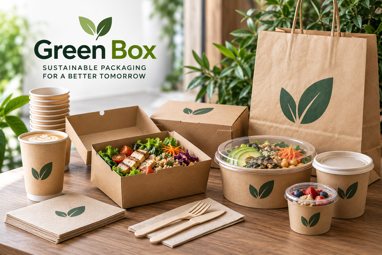 Green Box sustainable food-service packaging